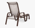 Key West Sling Stackable Chaise Modelo 3D