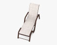 Key West Sling Stackable Chaise Modelo 3d