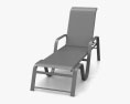 Key West Sling Stackable Chaise 3D 모델 