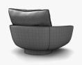 Rua Ipanema Lounge chair 3d model