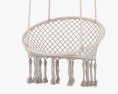 Macrame Hanging chair 3d model