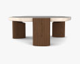 Christophe Delcourt Lob Low Table 3d model