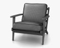 Brooks Leather Chaise longue Modèle 3d