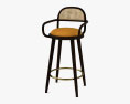 Luc Bar stool 3Dモデル