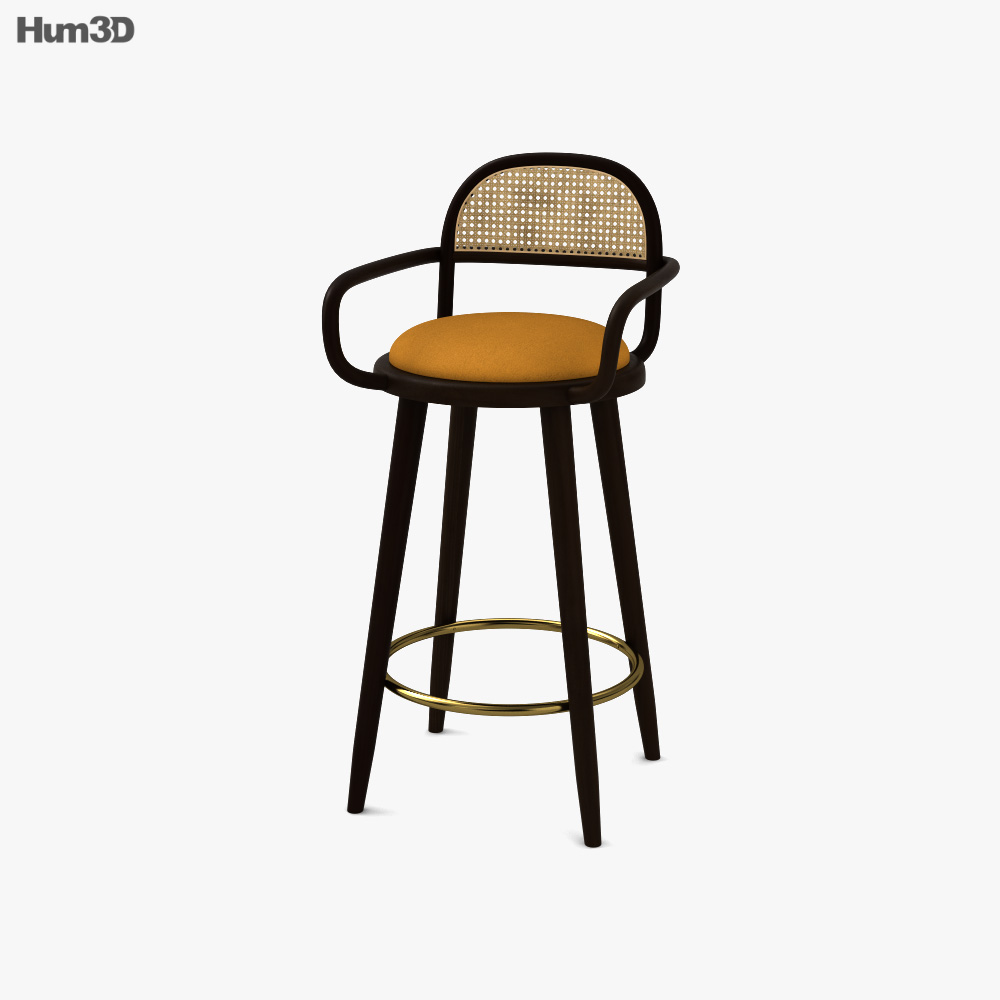 Luc Bar stool Modèle 3D