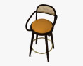 Luc Bar stool Modello 3D