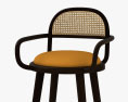 Luc Bar stool Modello 3D