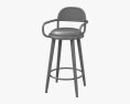 Luc Bar stool 3Dモデル