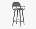 Luc Bar stool 3D-Modell