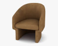 Lauryn Cadeira de Lounge Modelo 3d