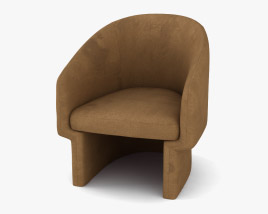 Lauryn Lounge chair 3D model