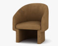 Lauryn Cadeira de Lounge Modelo 3d