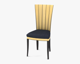 Eliel Saarinen Finnish Cranbrook Dining chair 3D model