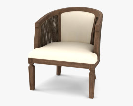 Wrentham Barrel Cadeira Modelo 3d