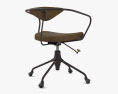 Akron Schreibtisch Stuhl 3D-Modell