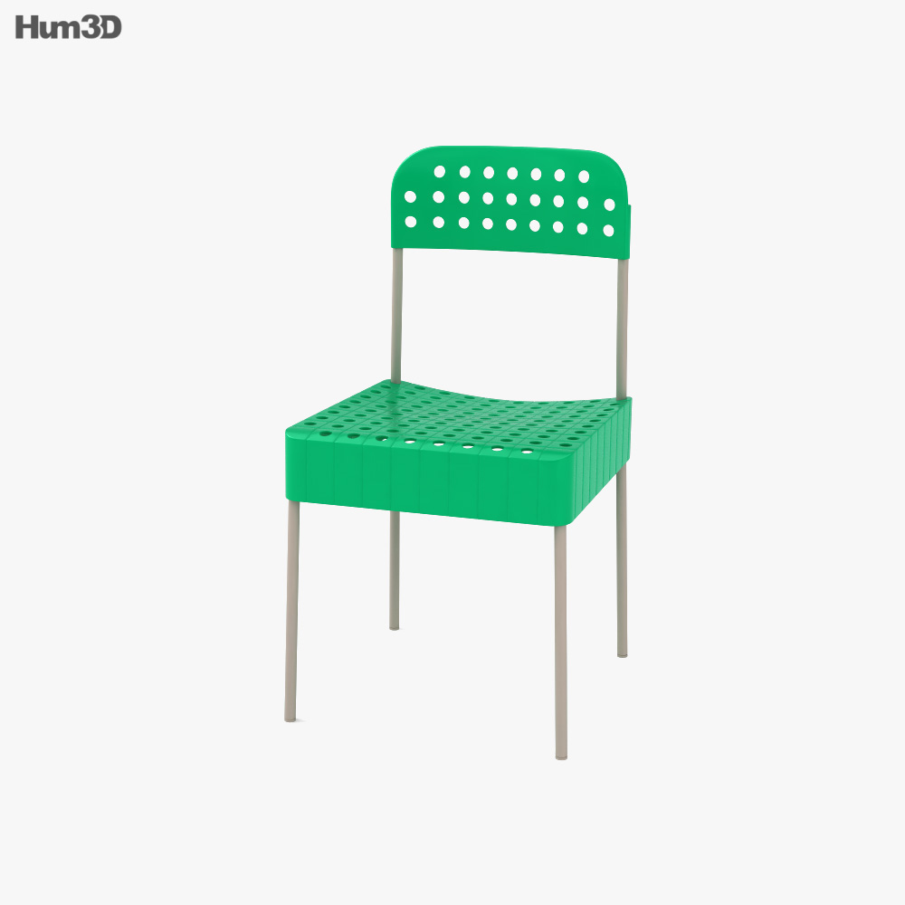Enzo Mari Box Chair 3D model
