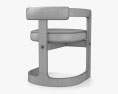 Zuma Обеденный стул 3D модель