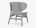 GE 1936 Venus Easy 椅子 3D模型