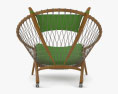 PP130 圆形扶手椅 3D模型
