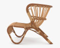 Fox Lounge chair 3d model
