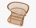Fox Lounge chair Modello 3D