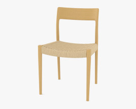 Moller Model 77 Chair 3D model