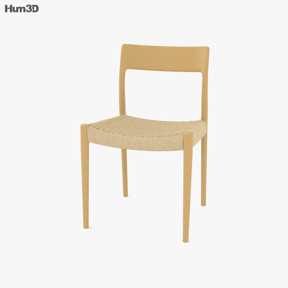 Moller Model 77 Chair 3D model