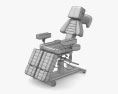 Крісло для тату майстра 3D модель