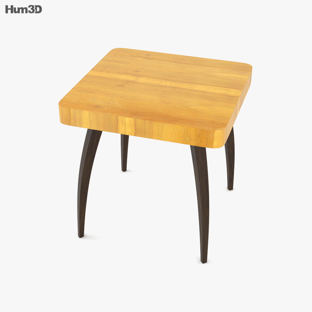 Jindrich Halabala H259 Table 3D model