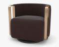 Kelly Bracelet Fendi Casa 肘掛け椅子 3Dモデル