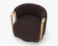 Kelly Bracelet Fendi Casa 肘掛け椅子 3Dモデル