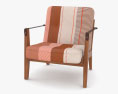 Capo Cadeira de Lounge Modelo 3d