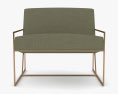 Thin Frame Lounge chair 3d model
