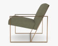 Thin Frame Lounge chair Modello 3D