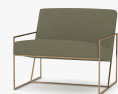 Thin Frame Lounge chair Modelo 3D
