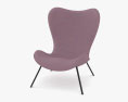 Fritz Neth For Correcta Lounge Chaise Modèle 3d