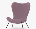 Fritz Neth For Correcta Lounge 椅子 3D模型