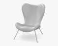 Fritz Neth For Correcta Lounge Stuhl 3D-Modell