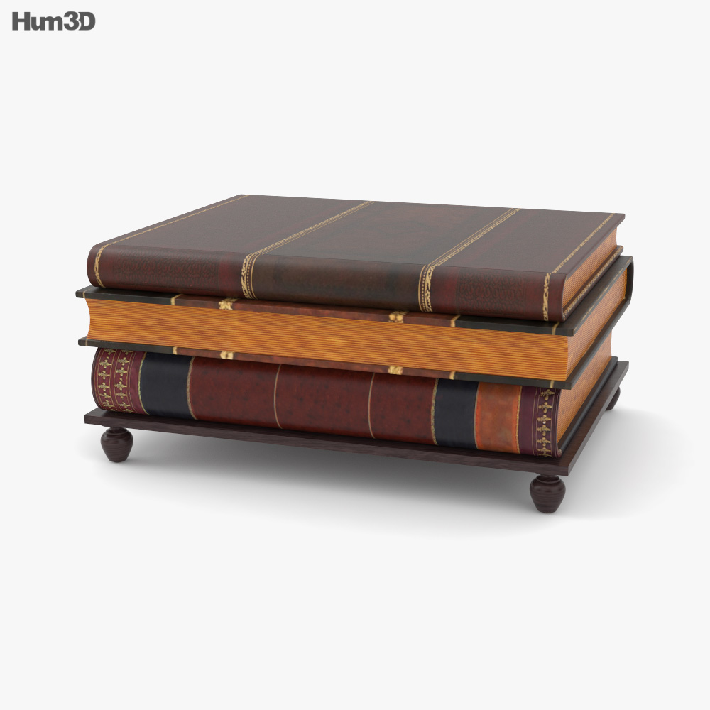 Maitland Smith Stacked Books Table 3D model