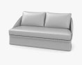 Aerin East Hanpton Outdoor Sofa 3d model