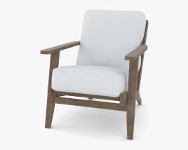 Mercer Accent Chair 3D model