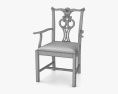 Lexington Chippendale Cadeira Modelo 3d