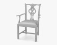 Lexington Chippendale Cadeira Modelo 3d