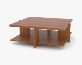 Frank Lloyd Wright Lewis Table Basse Modèle 3D
