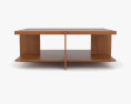 Frank Lloyd Wright Lewis Couchtisch 3D-Modell