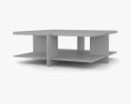 Frank Lloyd Wright Lewis コーヒーテーブル 3Dモデル