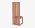 Frank Lloyd Wright Robie 1 椅子 3D模型