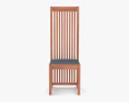 Frank Lloyd Wright Robie 1 Chair 3d model