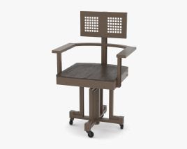 Frank Lloyd For The Larkin Administration Building Wright Chair 3D model