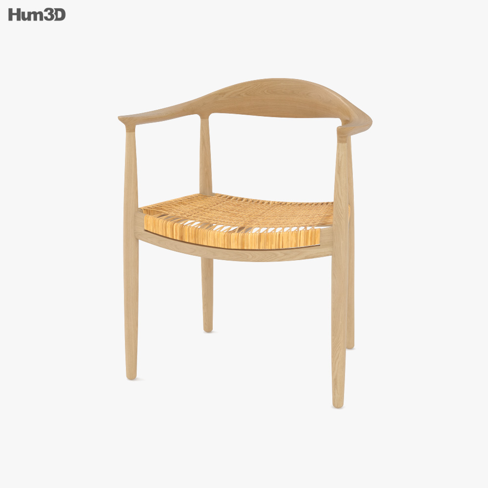 Hans Wegner The Stuhl 3D-Modell